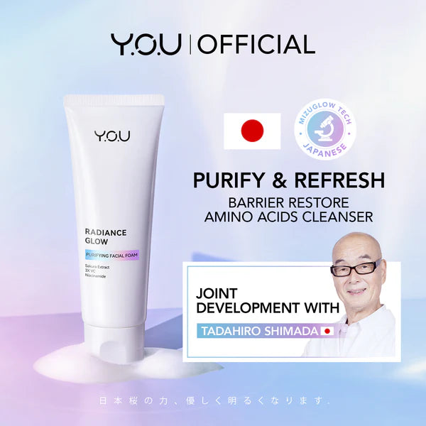 Y.O.U Radiance Glow Purifying Facial Foam - 100g