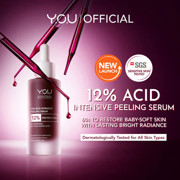 Y.O.U Reeffect Boost 12% Acid Intensive Peeling Serum
