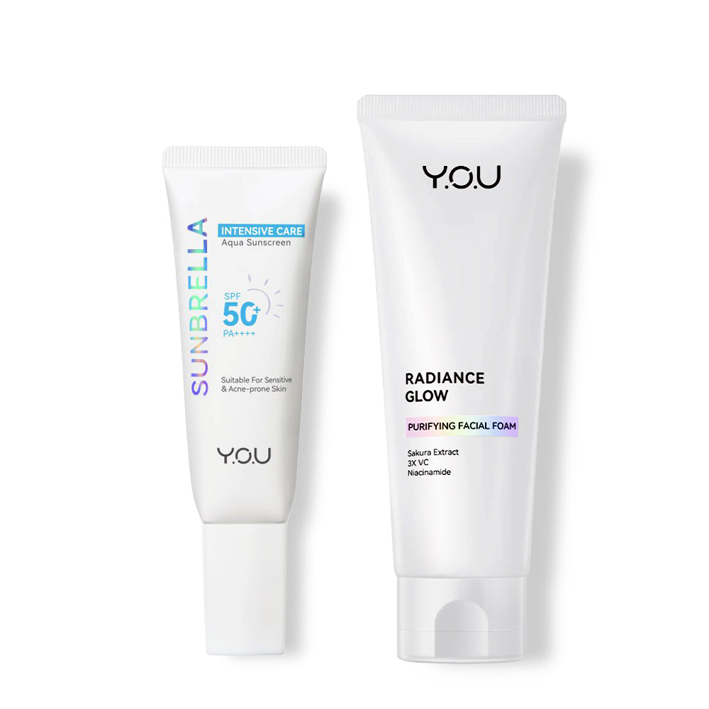 Y.O.U 8X INTENSIVE PROTECTION SPF 50+ PA++++COMBO WITH RADIANCE GLOW