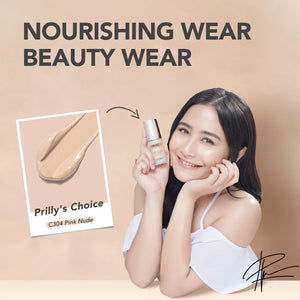 Y.O.U NoutriWear+Velvet Liquid Foundation - C304 Pink Nude