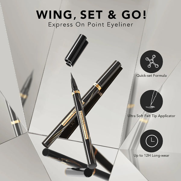 Y.O.U Express On Point Eyeliner - 01 Black- 0.5mL