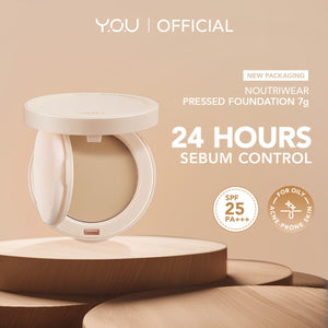 Y.O.U NoutriWear+ Silky Pressed Foundation N508 Medium Beige