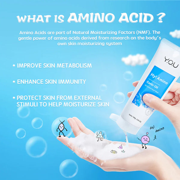 Y.O.U Hy! Amino Oil Control Facial Wash