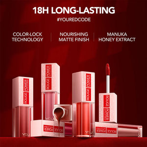 Y.O.U Rouge Power Matte Lip Cream R476 Passion