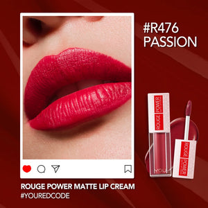 Y.O.U Rouge Power Matte Lip Cream R476 Passion