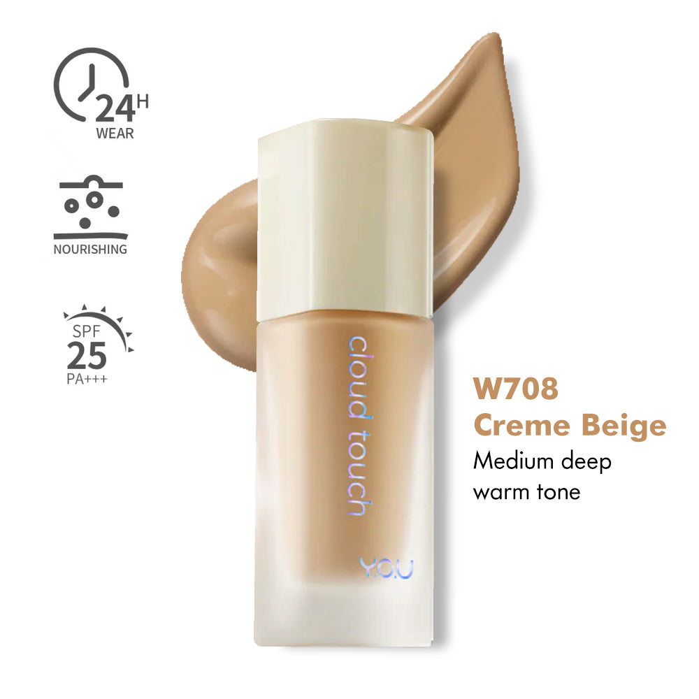 Y.O.U Cloud Touch Blurring Skin Tint SPF25PA+++ - W708 Creme Beige