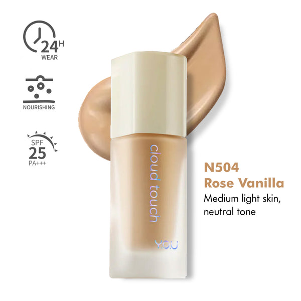 Y.O.U Cloud Touch Blurring Skin Tint SPF25PA+++ - N504 Rose Vanilla