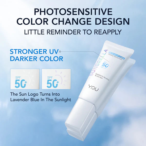 Y.O.U SUNBRELLA 8X Intensive Care Watery Sunscreen SPF 50+ PA++++ 40ml