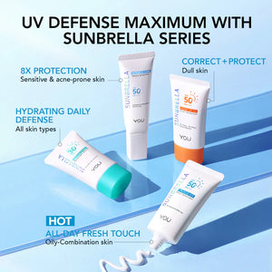 Y.O.U SUNBRELLA Triple UV Elixir Sunscreen SPF50+ PA++++ 30ml