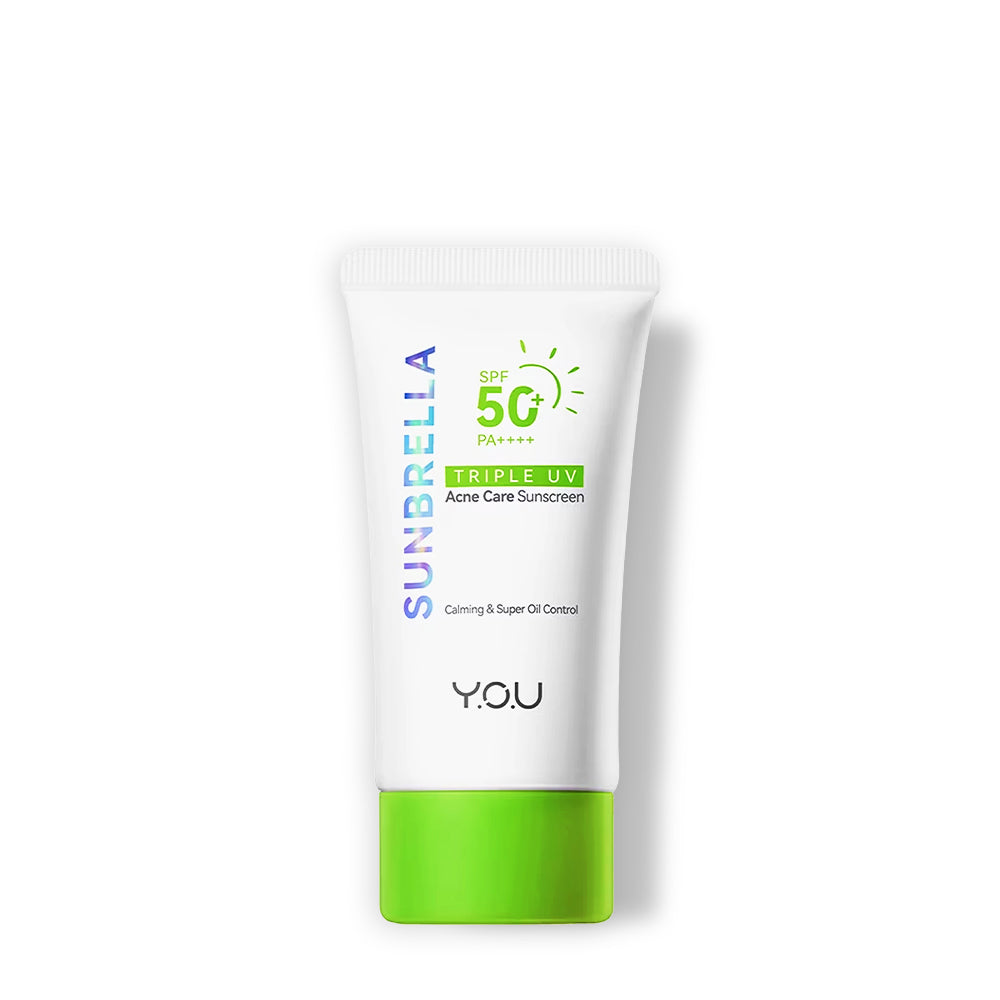 Y.O.U SUNBRELLA Triple UV Acne Care Sunscreen SPF 50+ PA++++ 30ml